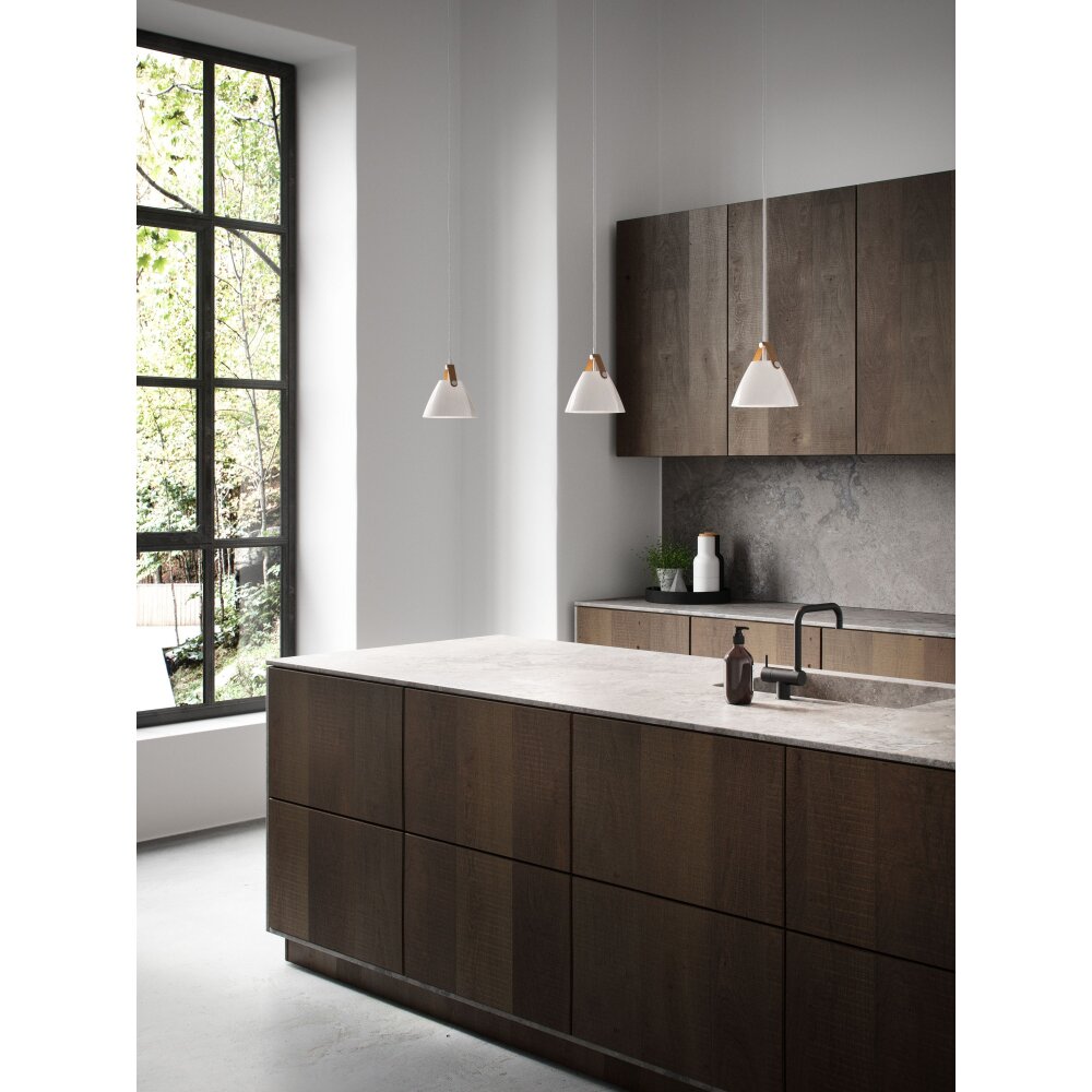 Design For The People by Nordlux STRAP Lampadario a sospensione Nichel opaco, 1-Luce main product photo