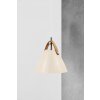 Design For The People by Nordlux STRAP Lampadario a sospensione Nichel opaco, 1-Luce