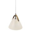 Design For The People by Nordlux STRAP Lampadario a sospensione Nichel opaco, 1-Luce