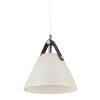 Design For The People by Nordlux STRAP Lampadario a sospensione Nichel opaco, 1-Luce