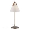 Design For The People by Nordlux STRAP Lampada da tavolo Nichel opaco, 1-Luce