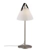 Design For The People by Nordlux STRAP Lampada da tavolo Nichel opaco, 1-Luce