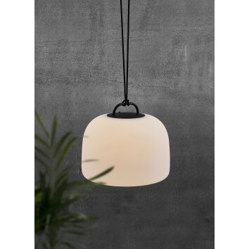 Nordlux KETTLE Lampadario a sospensione LED Bianco, 1-Luce