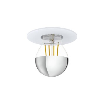 Eglo SALUZZO Lampada da incasso Bianco, 1-Luce