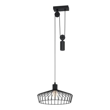 Eglo WINKWORTH Lampadario a sospensione Nero, 1-Luce