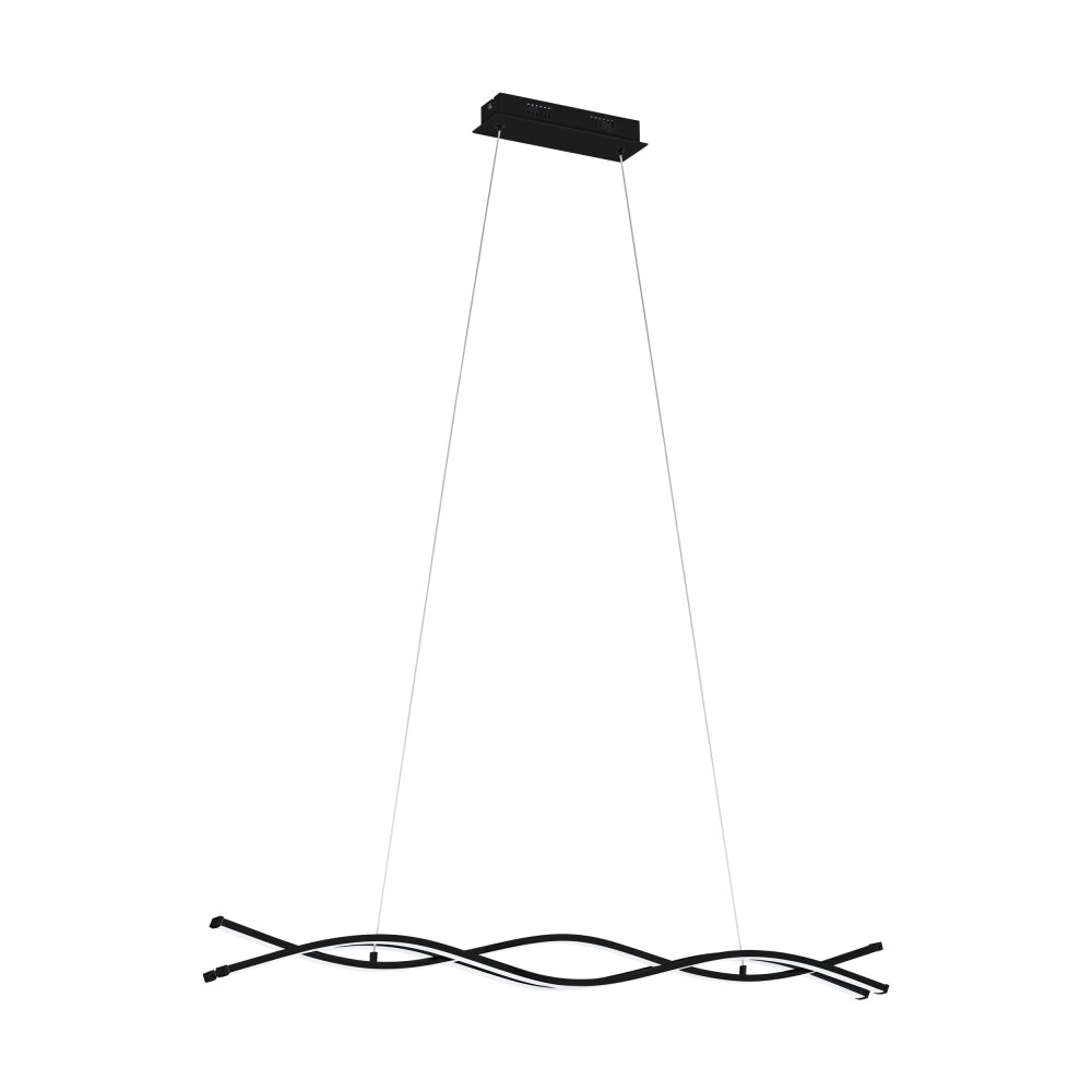 Eglo LASANA Lampadario a sospensione LED Nero, 1-Luce main product photo