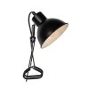 Lucide MOYS Lampada con pinza Nero, 1-Luce