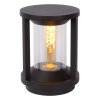 Lucide CADIX Lampioncino Nero, 1-Luce