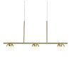 Nordlux CONTINA Lampada a Sospensione Ottone, 3-Luci