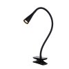 Lucide ZOZY Lampada con pinza LED Nero, 1-Luce