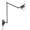 Nordlux CONTINA Applique Nero, 1-Luce