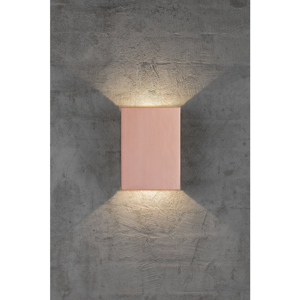 Nordlux FOLD Applique da esterno LED Ramato, 2-Luci main product photo