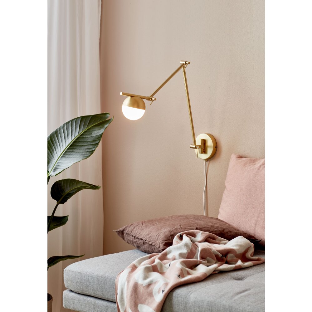 Nordlux CONTINA Applique Ottone, 1-Luce main product photo