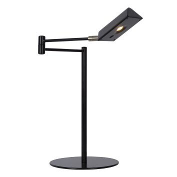 Lucide NUVOLA Lampada da scrivania LED Nero, 1-Luce