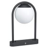 Eglo PRATA VECCHIA Lampada con piedistallo Nero, 1-Luce