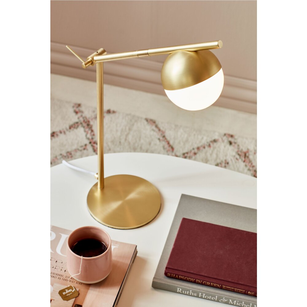 Nordlux CONTINA Lampada da tavolo Ottone, 1-Luce main product photo
