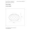 Lucide WOLFRAM Plafoniera Oro, Ottone, 1-Luce