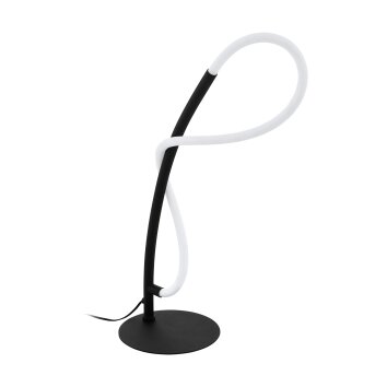 Eglo EGIDONELLA Lampada da tavolo LED Nero, 1-Luce