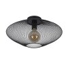 Lucide MESH Plafoniera Nero, 1-Luce