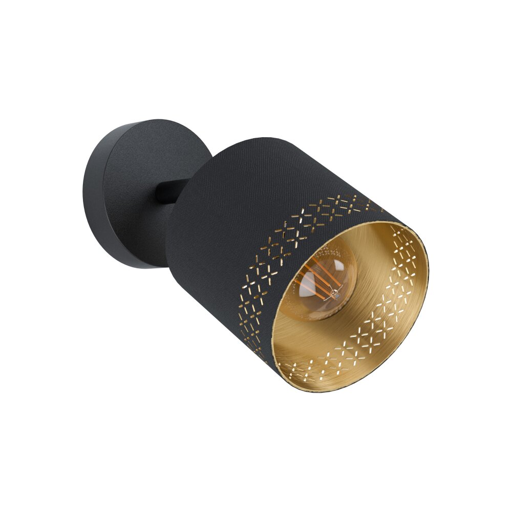 Eglo ESTEPERRA Applique Nero, 1-Luce main product photo