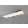 Trio Columbia Plafoniera LED Bianco, 1-Luce, Telecomando, Cambia colore