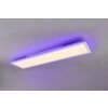 Trio Columbia Plafoniera LED Bianco, 1-Luce, Telecomando, Cambia colore