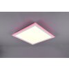 Trio Columbia Plafoniera LED Bianco, 1-Luce, Telecomando, Cambia colore