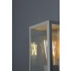 Lutec Mondrian Applique da esterno Argento, 1-Luce