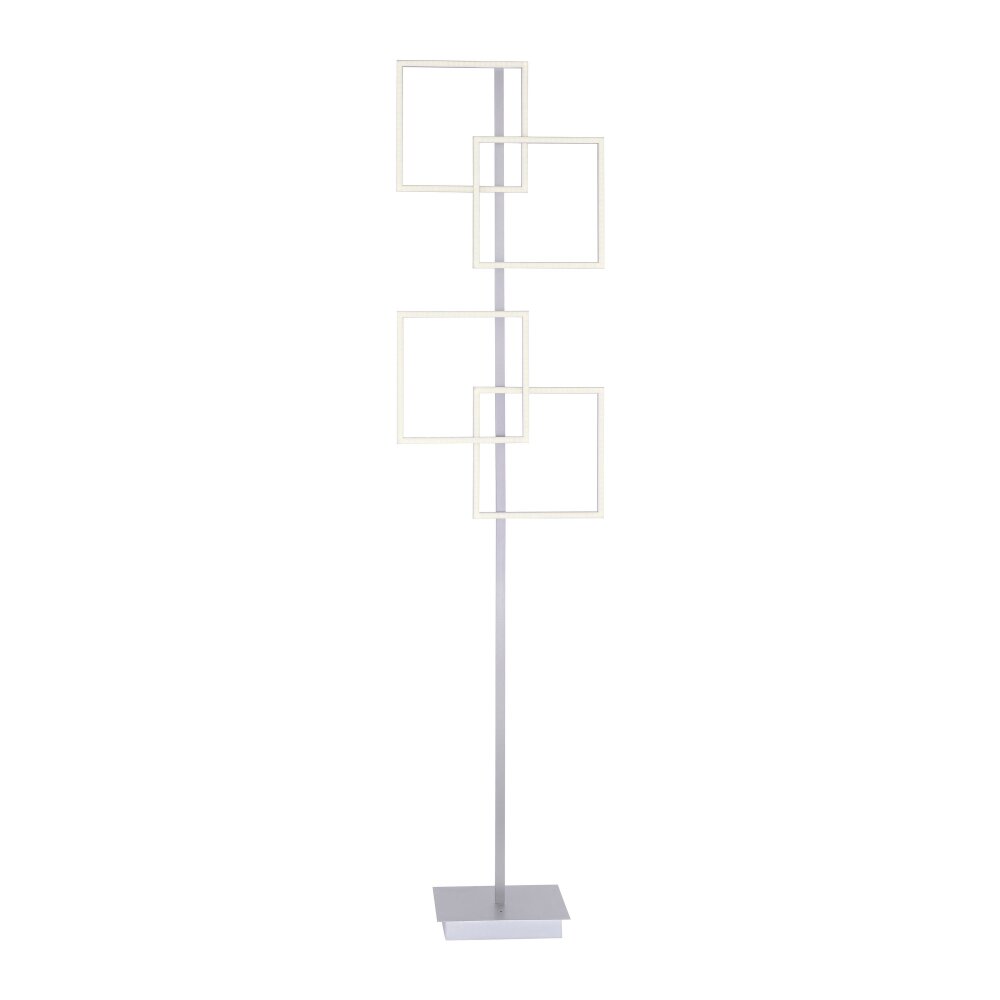 Paul Neuhaus INIGO Lampada da terra LED Acciaio inox, 4-Luci, Telecomando main product photo