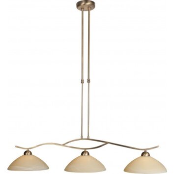 Steinhauer CAPRI Lampadario a sospensione Bronzo, 3-Luci