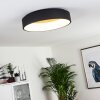 Kampala Plafoniera LED Nero, 1-Luce