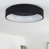 Kampala Plafoniera LED Nero, 1-Luce