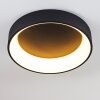 Kampala Plafoniera LED Nero, 1-Luce