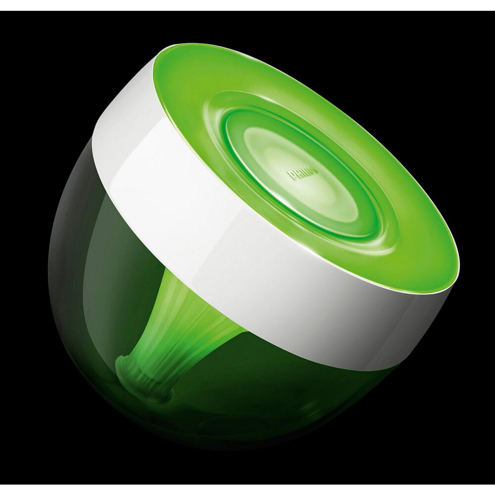 Philips Hue Ambiance White & Color Iris Lampada da tavolo, set di estensione LED Trasparente, chiaro, Bianco, 1-Luce, Cambia colore