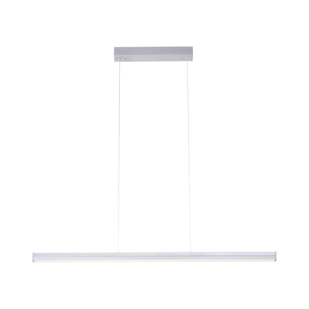 Leuchten-Direkt NIRO Lampada a Sospensione LED Nichel opaco, 2-Luci main product photo