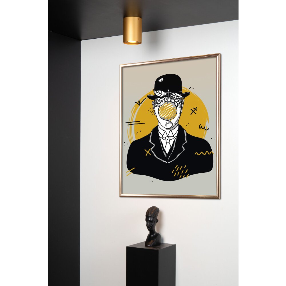 Lucide TUBE Faretto da soffitto Oro, Ottone, 1-Luce main product photo