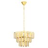 Eglo ERSEKA Lampadario a sospensione Ottone, 5-Luci