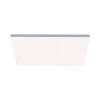 Leuchten-Direkt CANVAS Plafoniera LED Bianco, 1-Luce, Telecomando