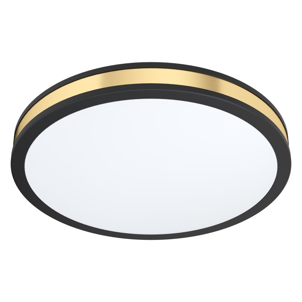 Eglo PESCAITO Plafoniera LED Nero, 1-Luce main product photo