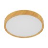 Eglo MUSURITA Plafoniera LED Legno scuro, 1-Luce