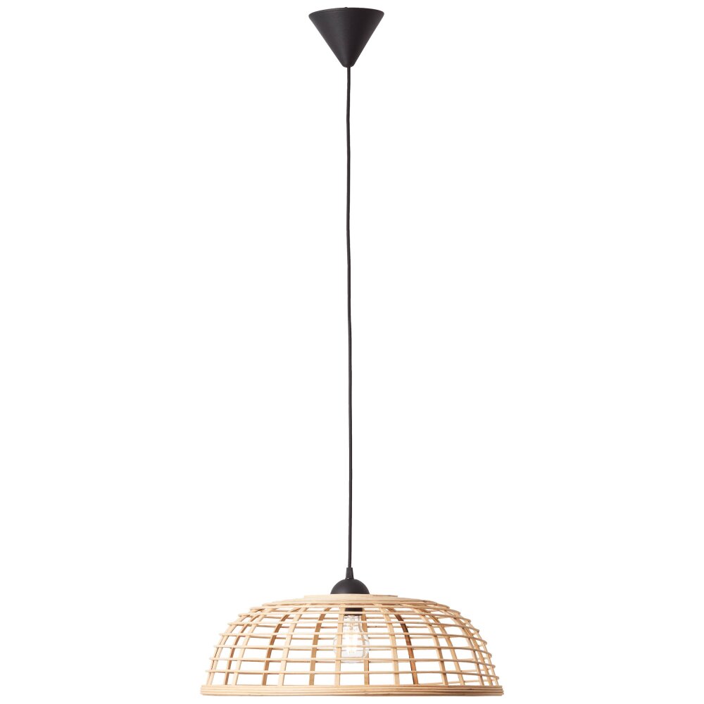 Brilliant CROSSTOWN Lampada a Sospensione Legno chiaro, Nero, 1-Luce main product photo