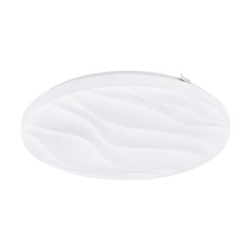 Eglo BENARIBA Plafoniera LED Bianco, 1-Luce