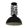 Eglo DONINGTON Applique Crema, Nero, 1-Luce