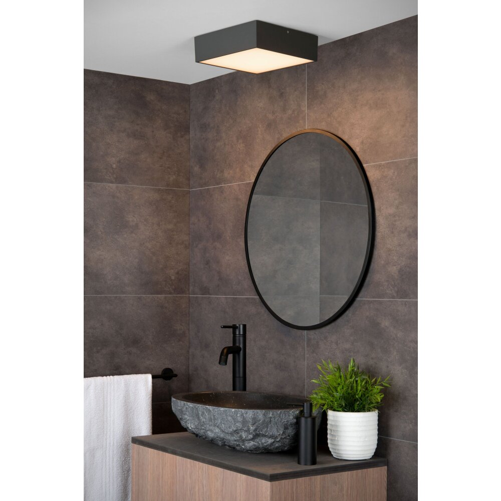 Lucide ROXANE Plafoniera LED Antracite, 1-Luce main product photo