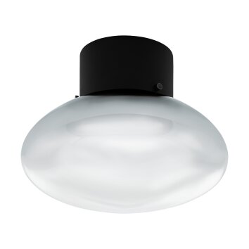 Eglo BELATEGI Plafoniera Nero, 1-Luce