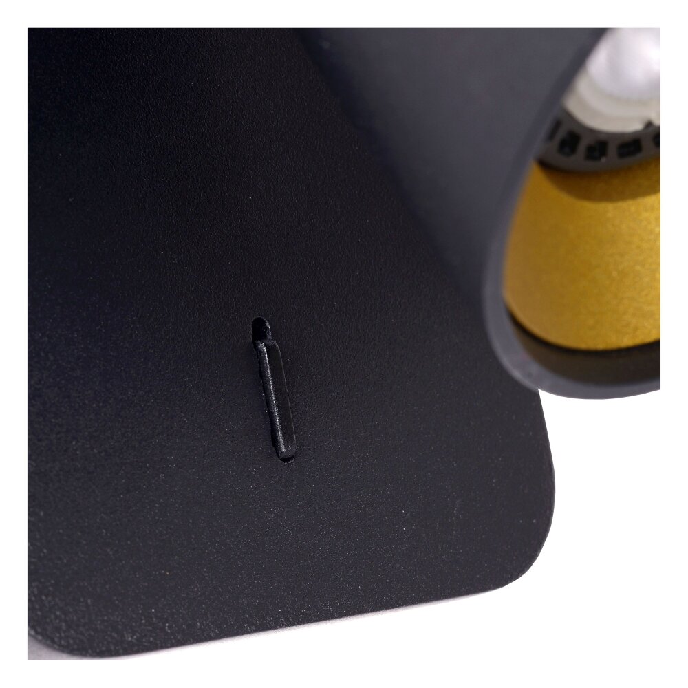 Lucide TURNON Faretto da parete LED Nero, 1-Luce