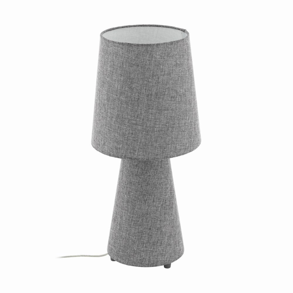 Eglo CARPARA Lampada da Tavolo Grigio, 2-Luci main product photo