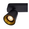 Lucide TURNON Faretto da soffitto LED Nero, 2-Luci