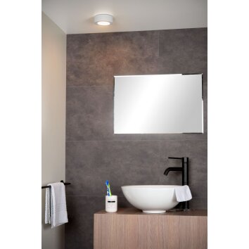 Lucide BRICE Plafoniera LED Bianco, 1-Luce