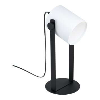 Eglo HORNWOOD Lampada da tavolo Nero, 1-Luce